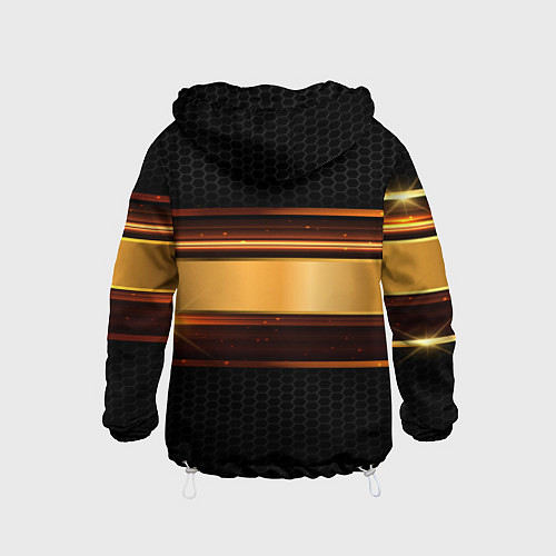 Детская ветровка Chevrolet auto abstract / 3D-Белый – фото 2