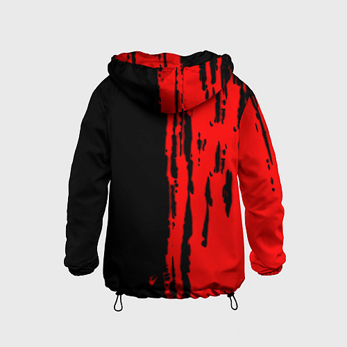 Детская ветровка NBA краски / 3D-Черный – фото 2