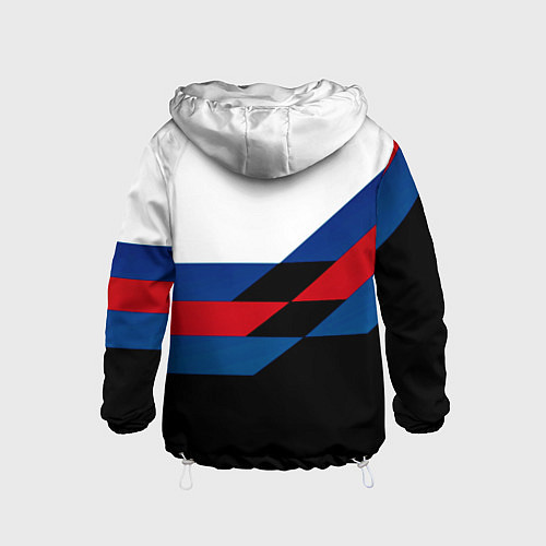 Детская ветровка Манчестер Юнайтед спорт текстура / 3D-Белый – фото 2