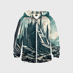 Детская ветровка Фантастика город