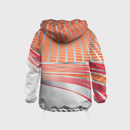 Детская ветровка Nissan auto car / 3D-Белый – фото 2