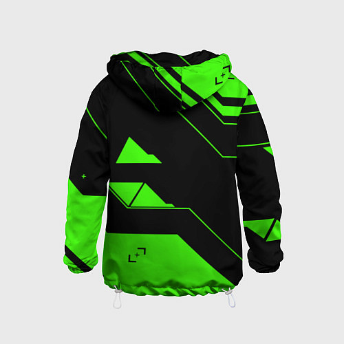 Детская ветровка Razer geometry game / 3D-Белый – фото 2