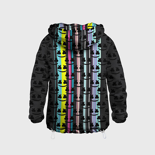 Детская ветровка Marshmello dj pattern line / 3D-Белый – фото 2
