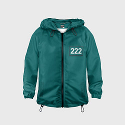 Детская ветровка Игрок 222 - Игра в кальмара