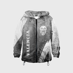 Ветровка с капюшоном детская Valencia - grey gradient вертикально, цвет: 3D-черный