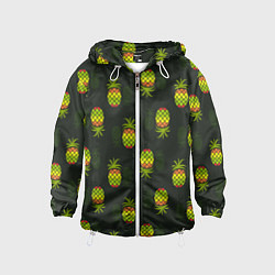 Детская ветровка Ананасовый паттерн