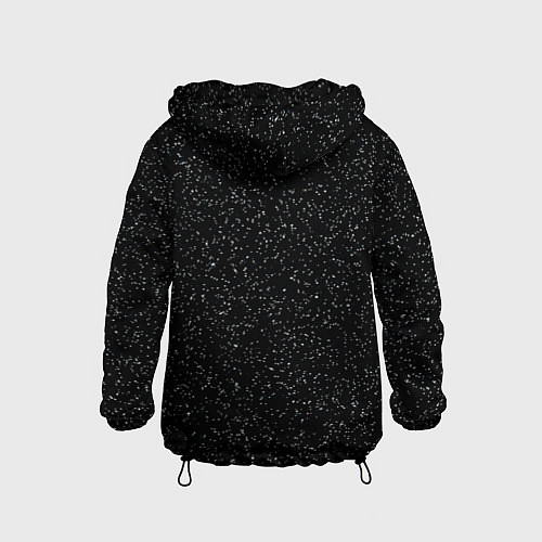Детская ветровка Бескрайний космос в звездном небе / 3D-Черный – фото 2