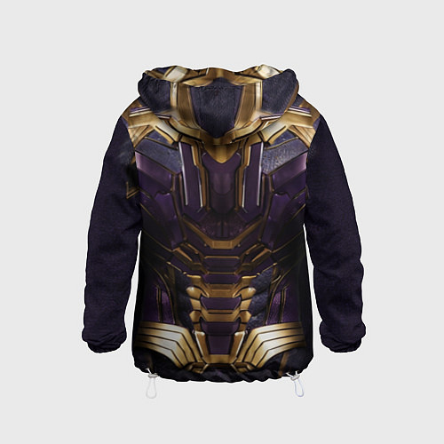 Детская ветровка Костюм Таноса из мстителей / 3D-Белый – фото 2