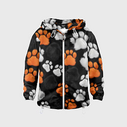 Детская ветровка Мохнатые лапки