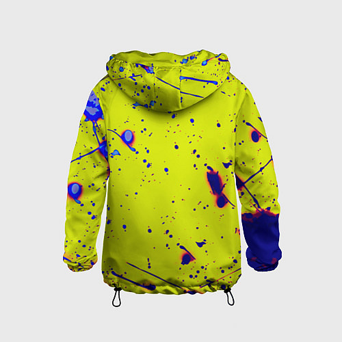 Детская ветровка Monster energy краски / 3D-Черный – фото 2