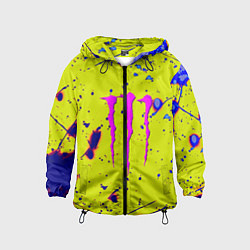 Детская ветровка Monster energy краски