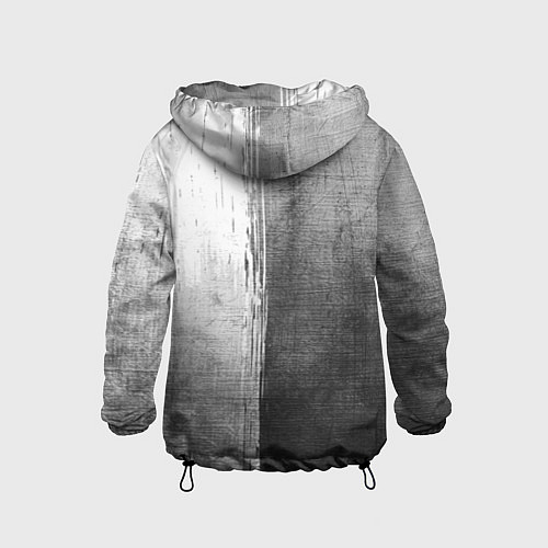 Детская ветровка Leicester City - grey gradient по-вертикали / 3D-Черный – фото 2