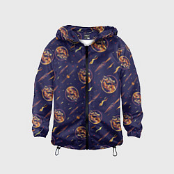 Детская ветровка Mortal Kombat logo pattern