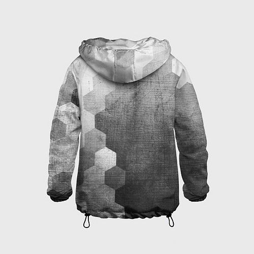 Детская ветровка Dongfeng - grey gradient по-вертикали / 3D-Черный – фото 2