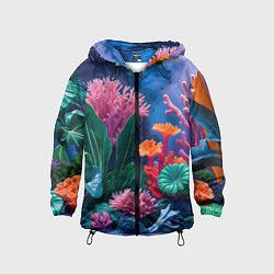 Детская ветровка Подводные кораллы