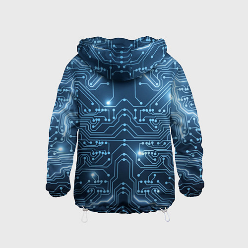 Детская ветровка Системная плата / 3D-Белый – фото 2