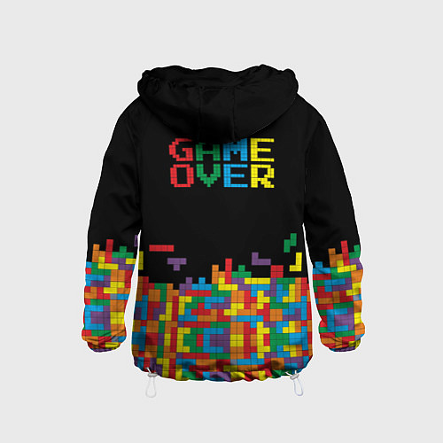 Детская ветровка Game over / 3D-Белый – фото 2