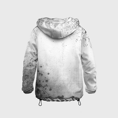 Детская ветровка Genesis - white gradient вертикально / 3D-Черный – фото 2