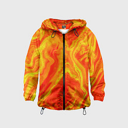 Детская ветровка Огненный жёлто-красный