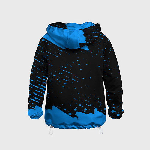 Детская ветровка Schalke 04 fc blue color / 3D-Белый – фото 2
