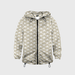 Детская ветровка Геометричный узор в японском стиле