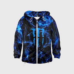 Детская ветровка Monster energy искры дымы