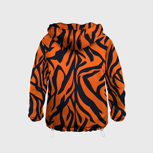 Детская ветровка Расцветка тигра / 3D-Белый – фото 2