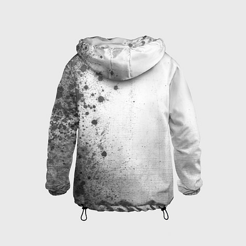 Детская ветровка Inter - white gradient по-вертикали / 3D-Черный – фото 2