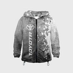 Детская ветровка Toyota - grey gradient по-вертикали