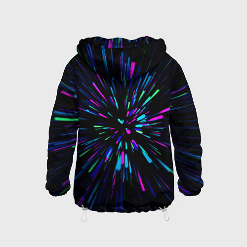 Детская ветровка Neon rods / 3D-Белый – фото 2