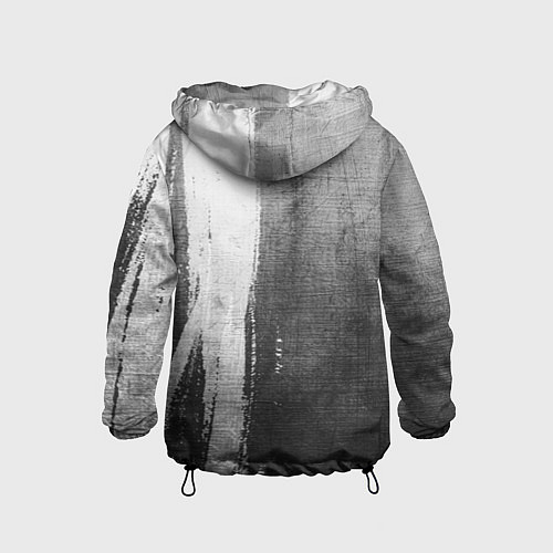Детская ветровка Inter - grey gradient по-вертикали / 3D-Черный – фото 2