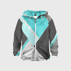 Детская ветровка Color black blue