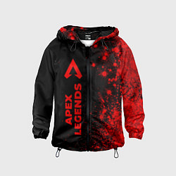 Детская ветровка Apex Legends - red gradient по-вертикали
