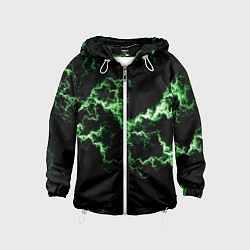 Детская ветровка Lightning green glow