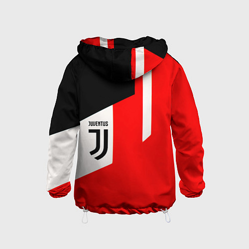 Детская ветровка Juventus sport geometry / 3D-Белый – фото 2
