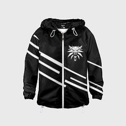 Детская ветровка Ведьмак лого геометрия