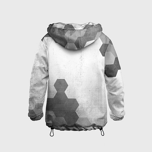 Детская ветровка Zotye - white gradient вертикально / 3D-Черный – фото 2