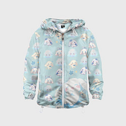 Детская ветровка Нежные зайки