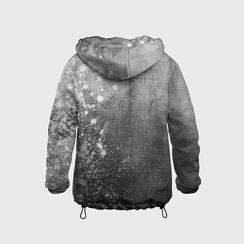 Детская ветровка Great Wall - grey gradient по-вертикали / 3D-Черный – фото 2