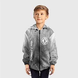 Ветровка с капюшоном детская Dongfeng - grey gradient вертикально, цвет: 3D-черный — фото 2