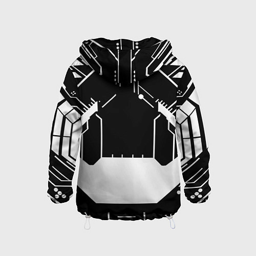 Детская ветровка Monster energy geometry / 3D-Белый – фото 2