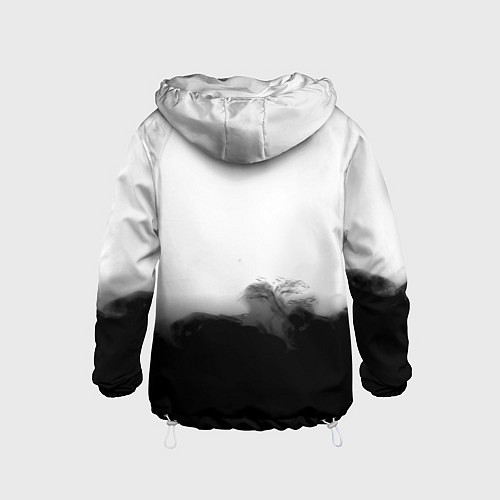 Детская ветровка Monster energy splash smoke / 3D-Белый – фото 2