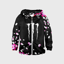 Детская ветровка Monster energy sakura