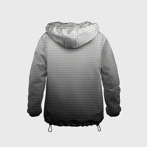 Детская ветровка Geely серый текстурный / 3D-Черный – фото 2