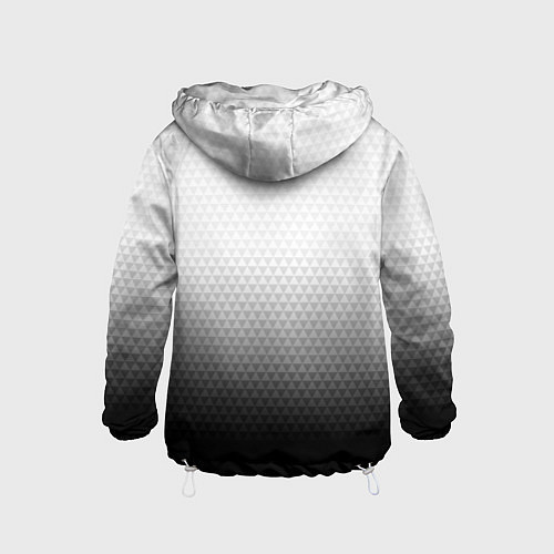 Детская ветровка Вашингтон Кэпиталз - градиент / 3D-Белый – фото 2