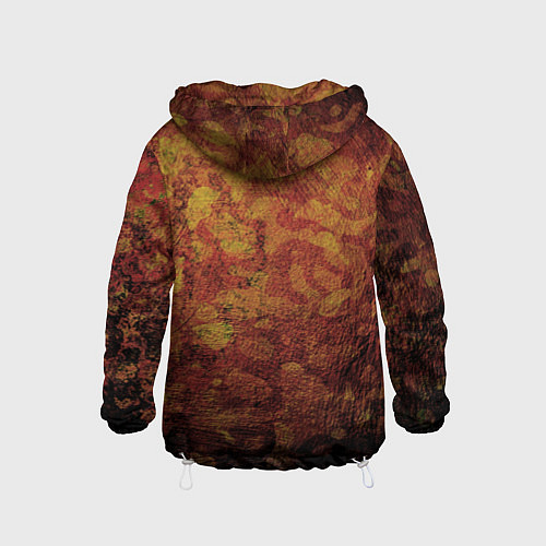 Детская ветровка Абстракция - desert camouflage / 3D-Белый – фото 2