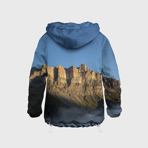 Детская ветровка Гора Метиген / 3D-Белый – фото 2