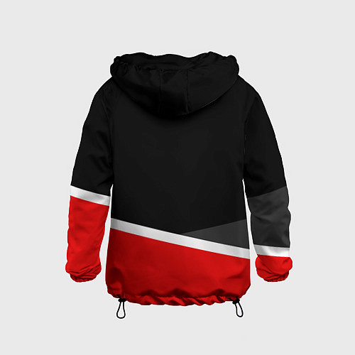 Детская ветровка Toronto Raptors - basketball / 3D-Черный – фото 2