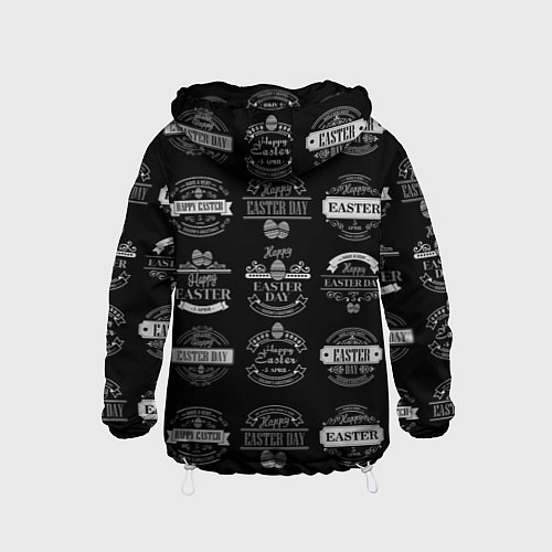 Детская ветровка Easter holidays / 3D-Белый – фото 2