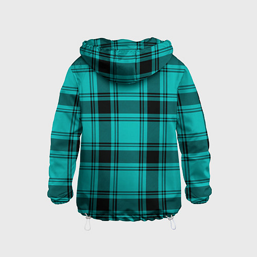 Детская ветровка Checkered blue / 3D-Белый – фото 2